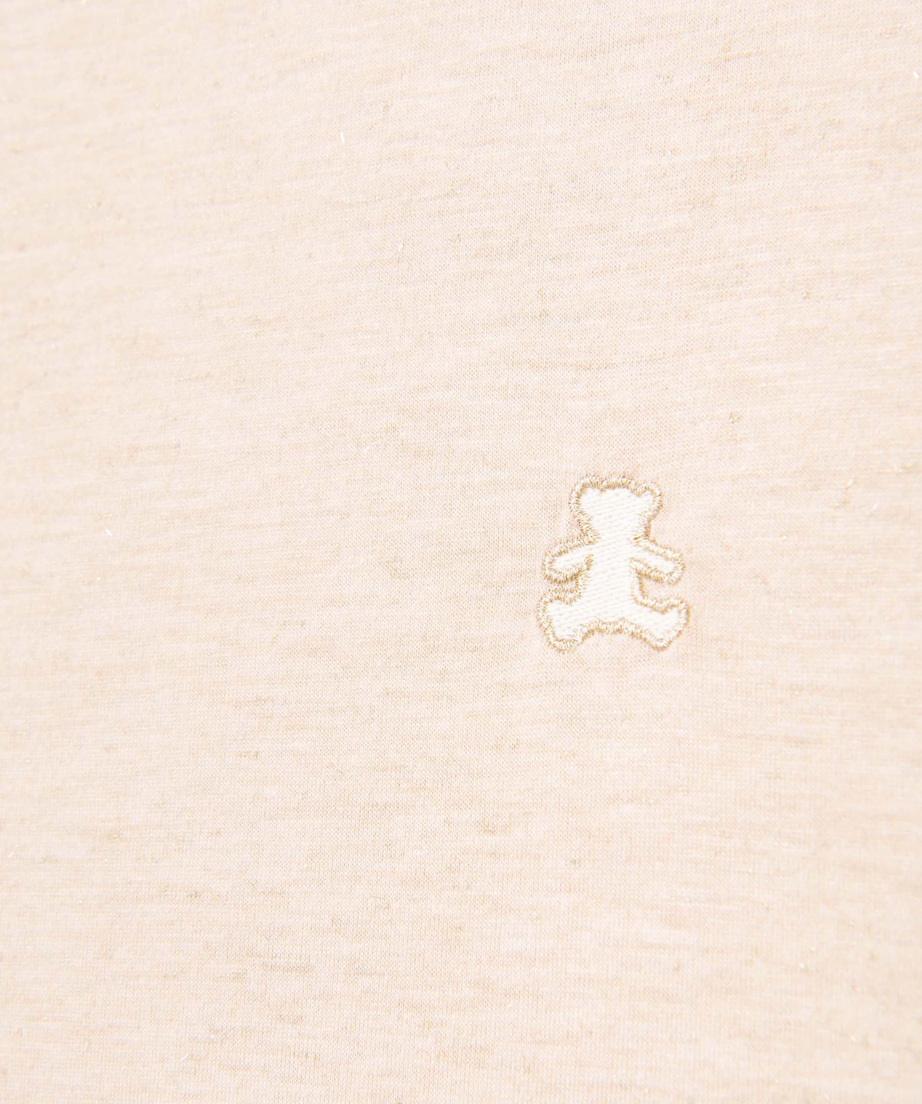 Tee-shirt femme à paillettes - LuluCastagnette beige | GEMO
