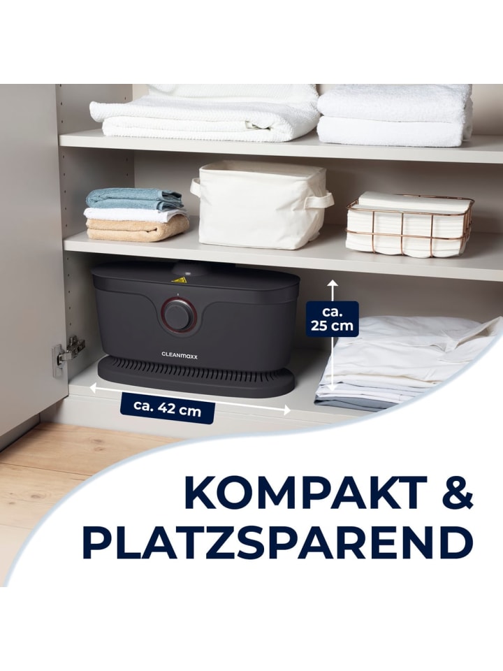 CLEANmaxx CLEANmaxx Bügler für Hemden, Blusen & Hosen - Schwarz günstig kaufen onesize