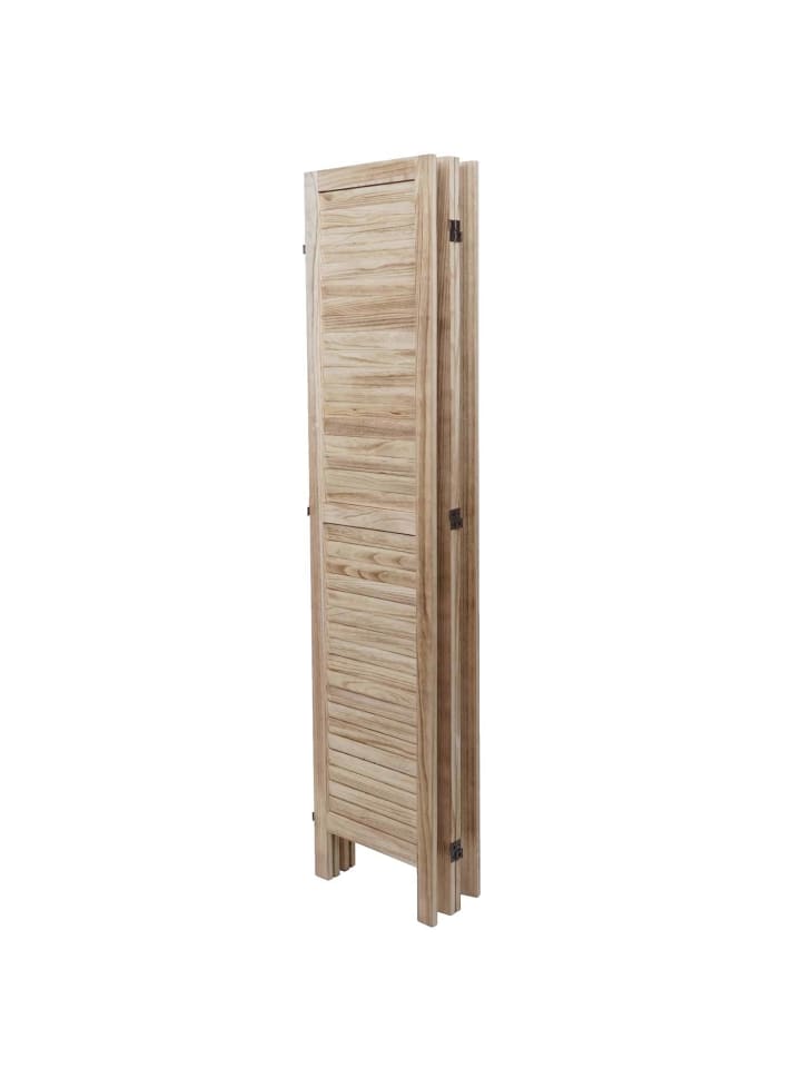 MCW Paravent G30 im Shabby-Look, Hellbraun günstig kaufen onesize