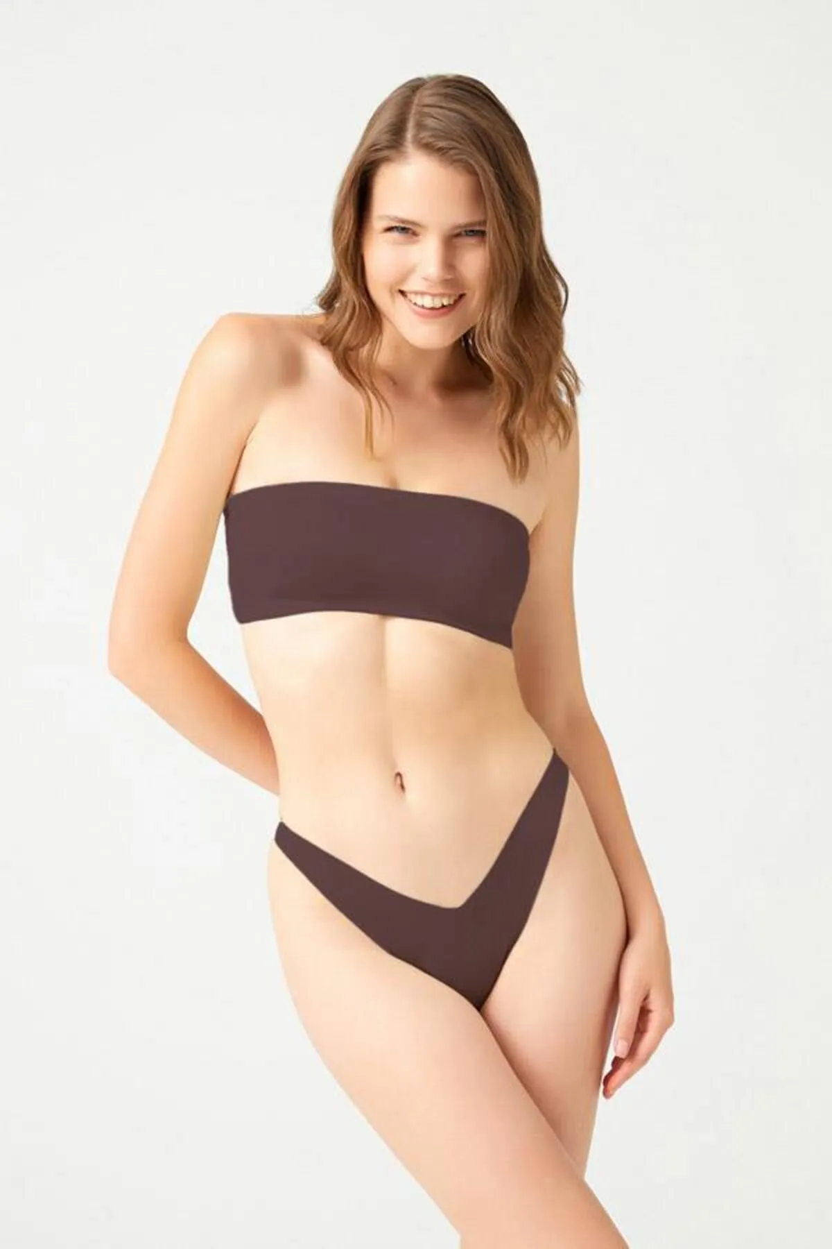 Cottonhill  Lasergeschnittene brasilianische Höschen für Damen im 6er-Pack