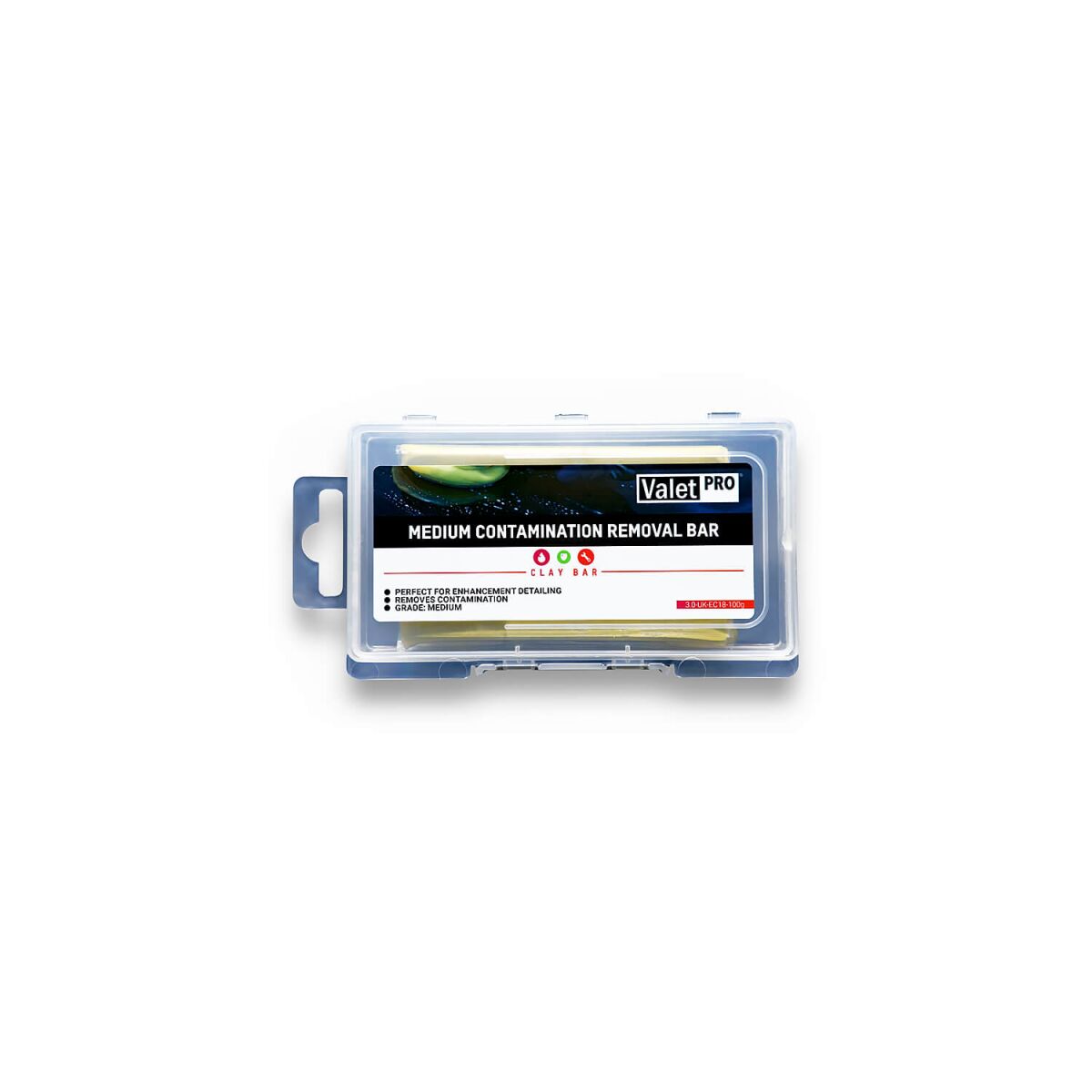 ValetPRO Yellow Contamination Removal Bar Reinigungsknete gelb 100g