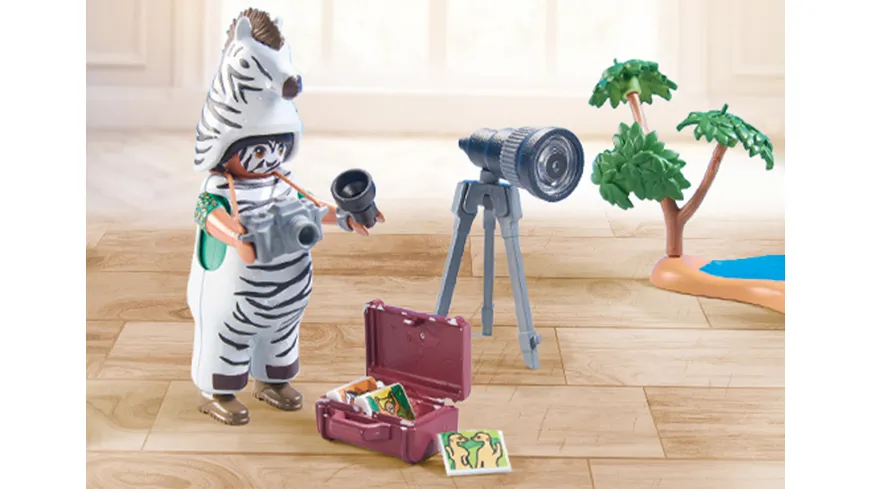 PLAYMOBIL 71295 WILTOPIA Unterwegs mit der Tierfotografin