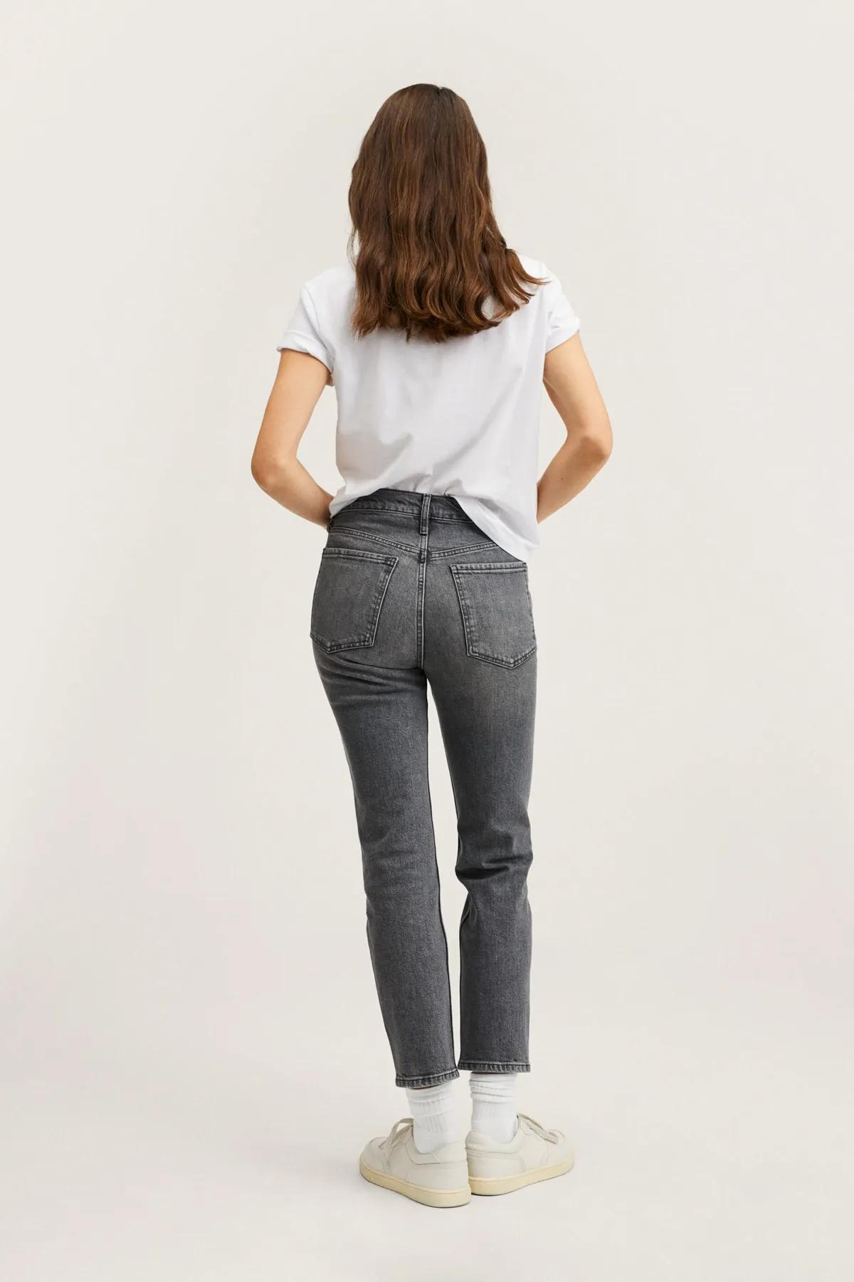 MANGO  Jeans - Grau - Boyfriend