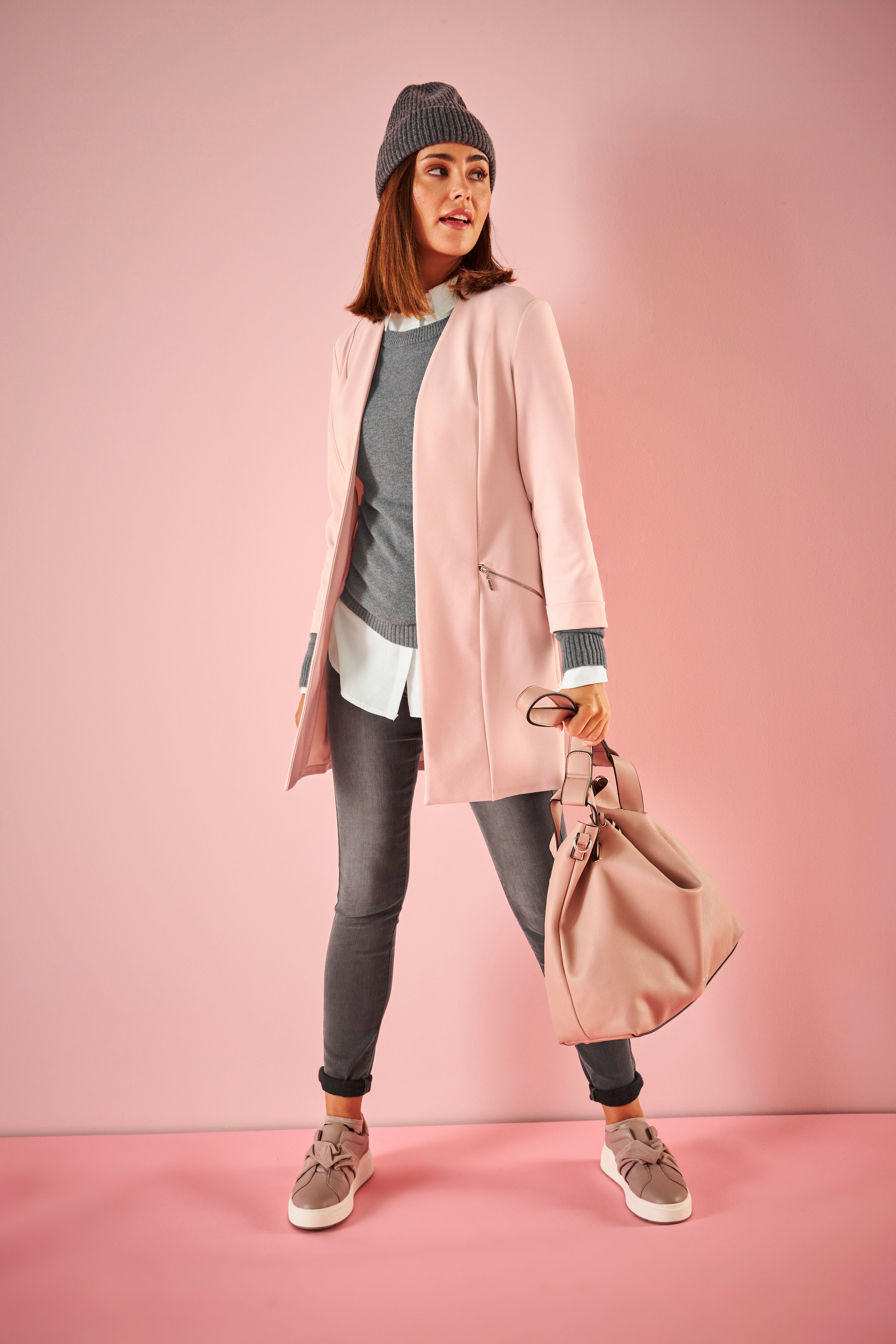 Laura Scott Longblazer mit Reißverschlüssen - NEUE KOLLEKTION