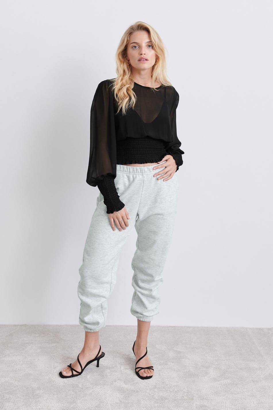 Sandra smock blouse