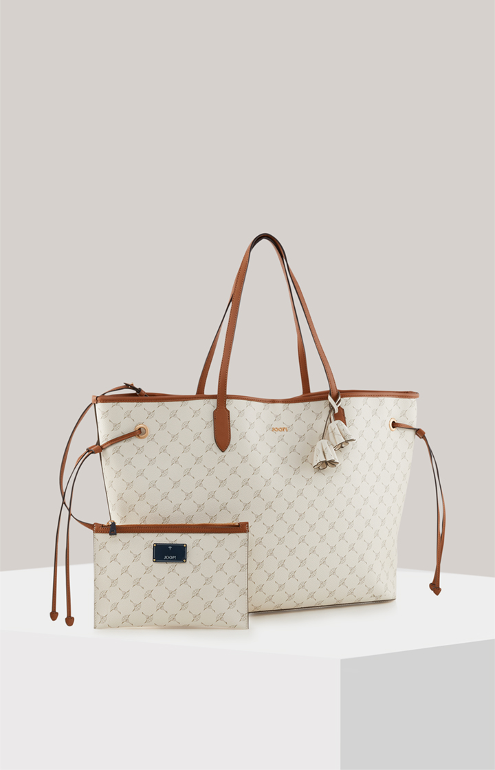 Maxi-Shopper Cortina Lara in Offwhite