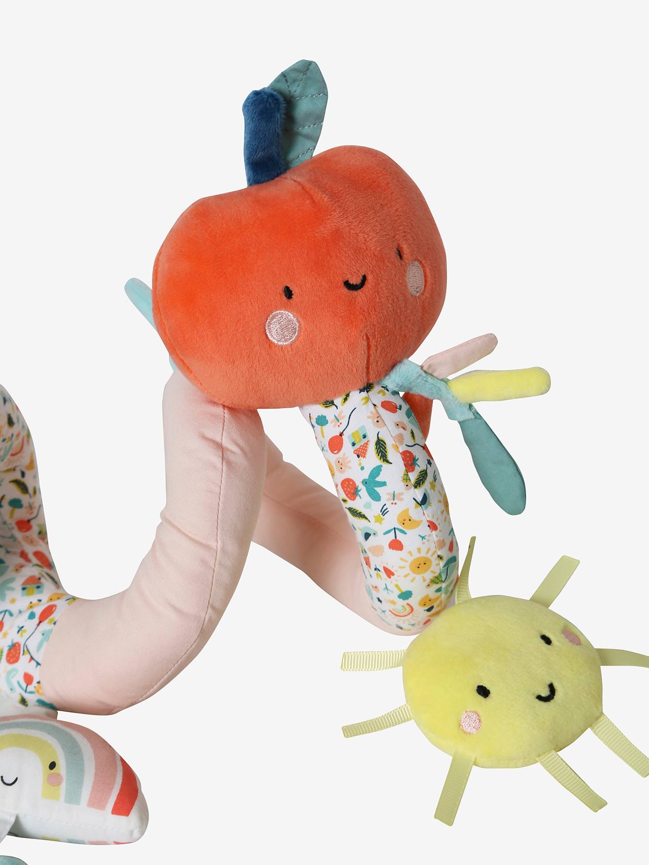 Vertbaudet Baby Activity-Spirale DAS SÜßE LEBEN - rot