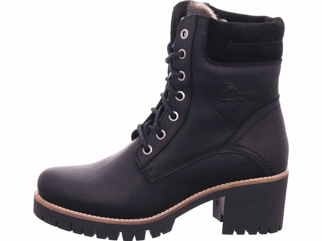 PANAMA JACK Schnür-Stiefeletten schwarz Negro