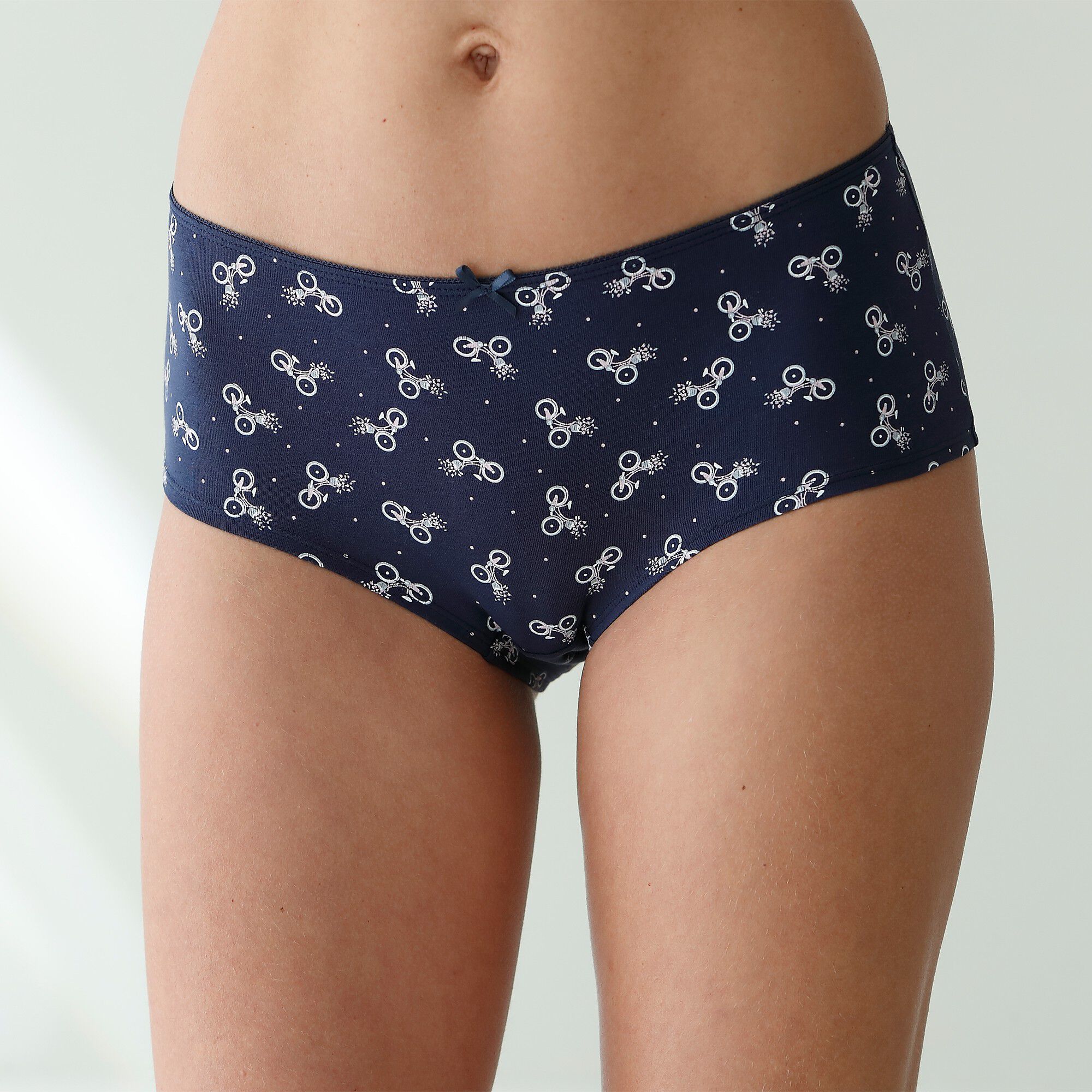 Shorty coton imprimé 