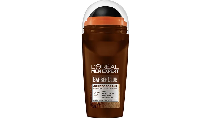 L'Oréal Men Expert Barber Club Deo Roll-On 50 ml