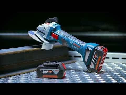 Esmerilhadeira angular sem escova BOSCH 18V GWS 18V-7 125mm (código: 06019H9001)