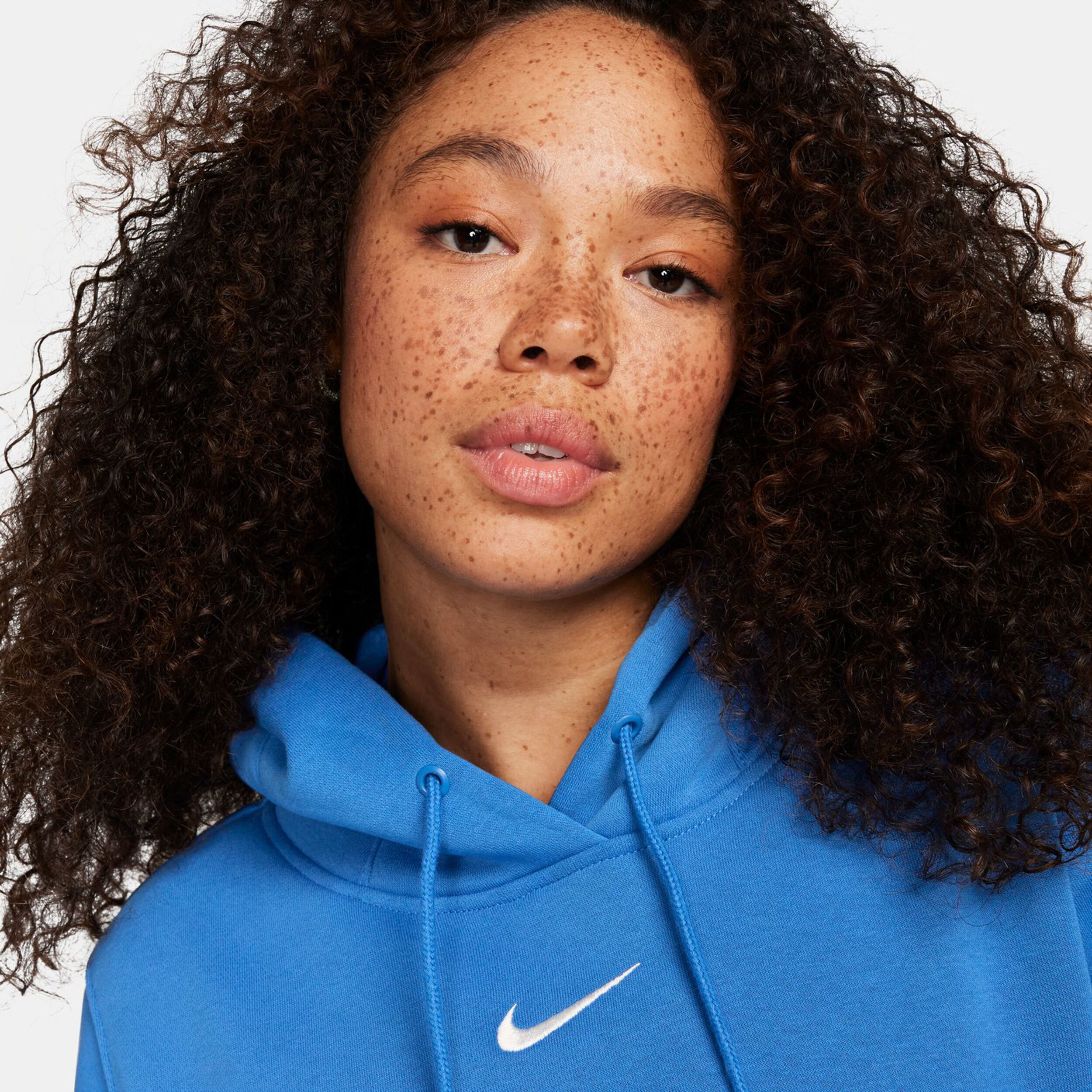 PHNX Fleece Standard Hoody Damen - Blau