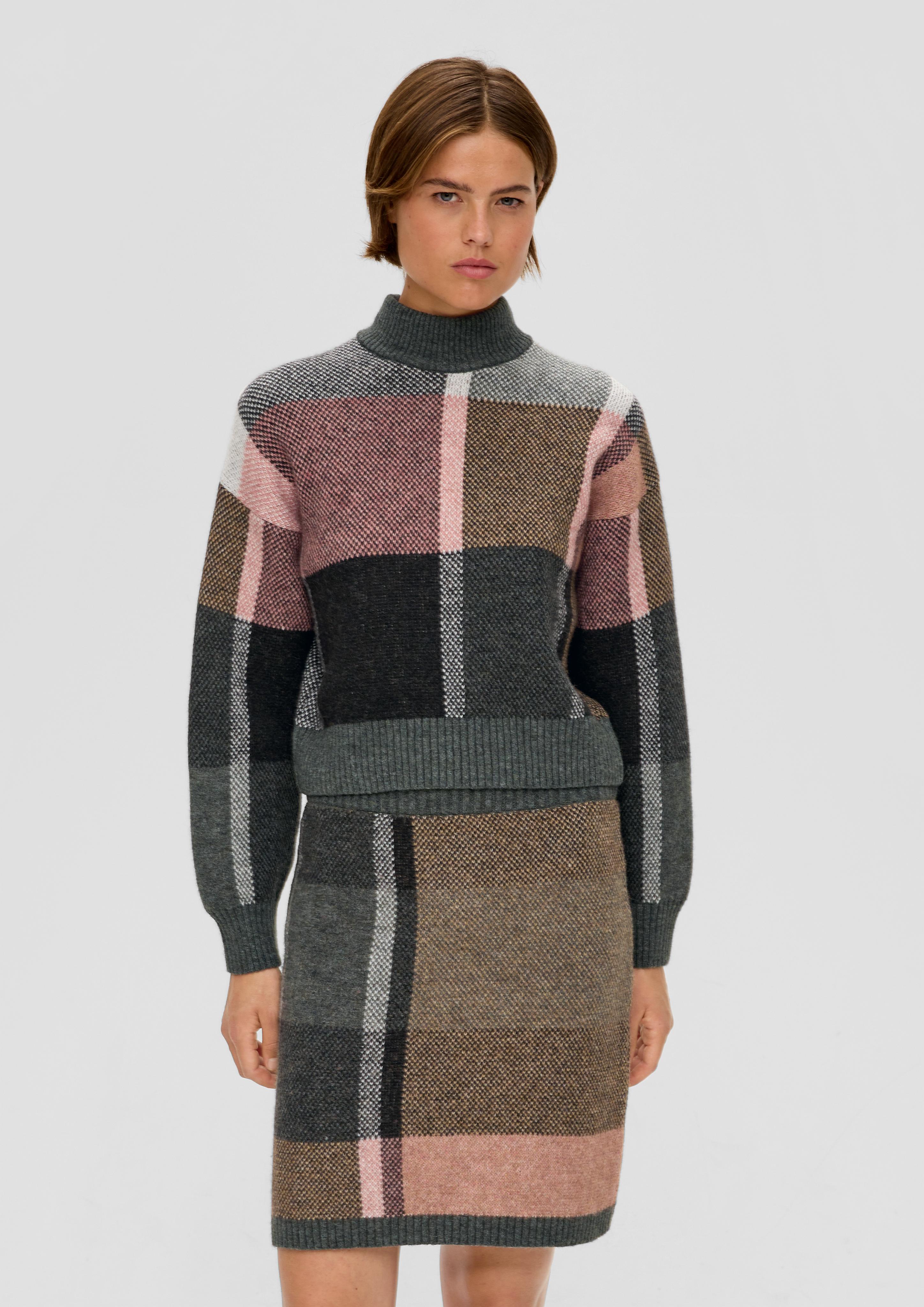 Strickpullover aus Wollmix  2135276-99N4