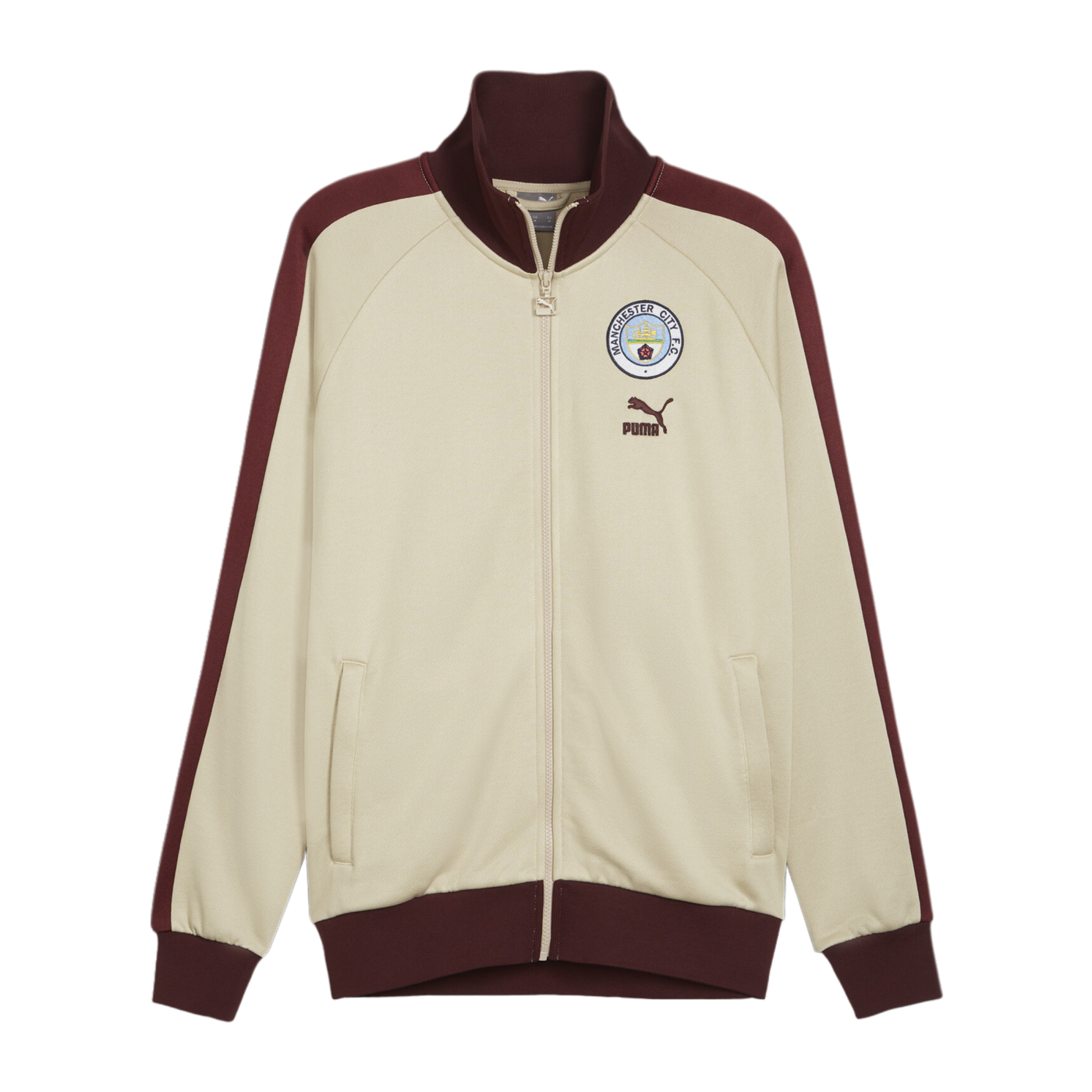 PUMA Manchester City Ftbl T7 Trainingsjacke Beige F18
