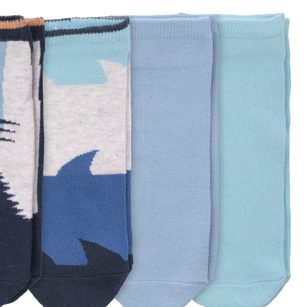 5 Paar Jungen Sneaker-Socken im Set