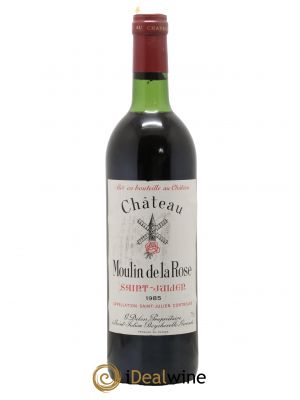 Château Moulin de la Rose Cru Bourgeois  1985 - Lot de 1 Bouteille