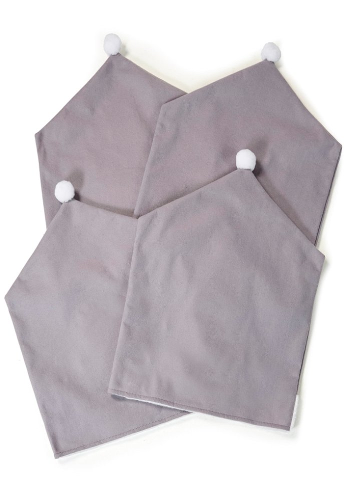 Stuhlhusse mit Wichtel (4er Pack)