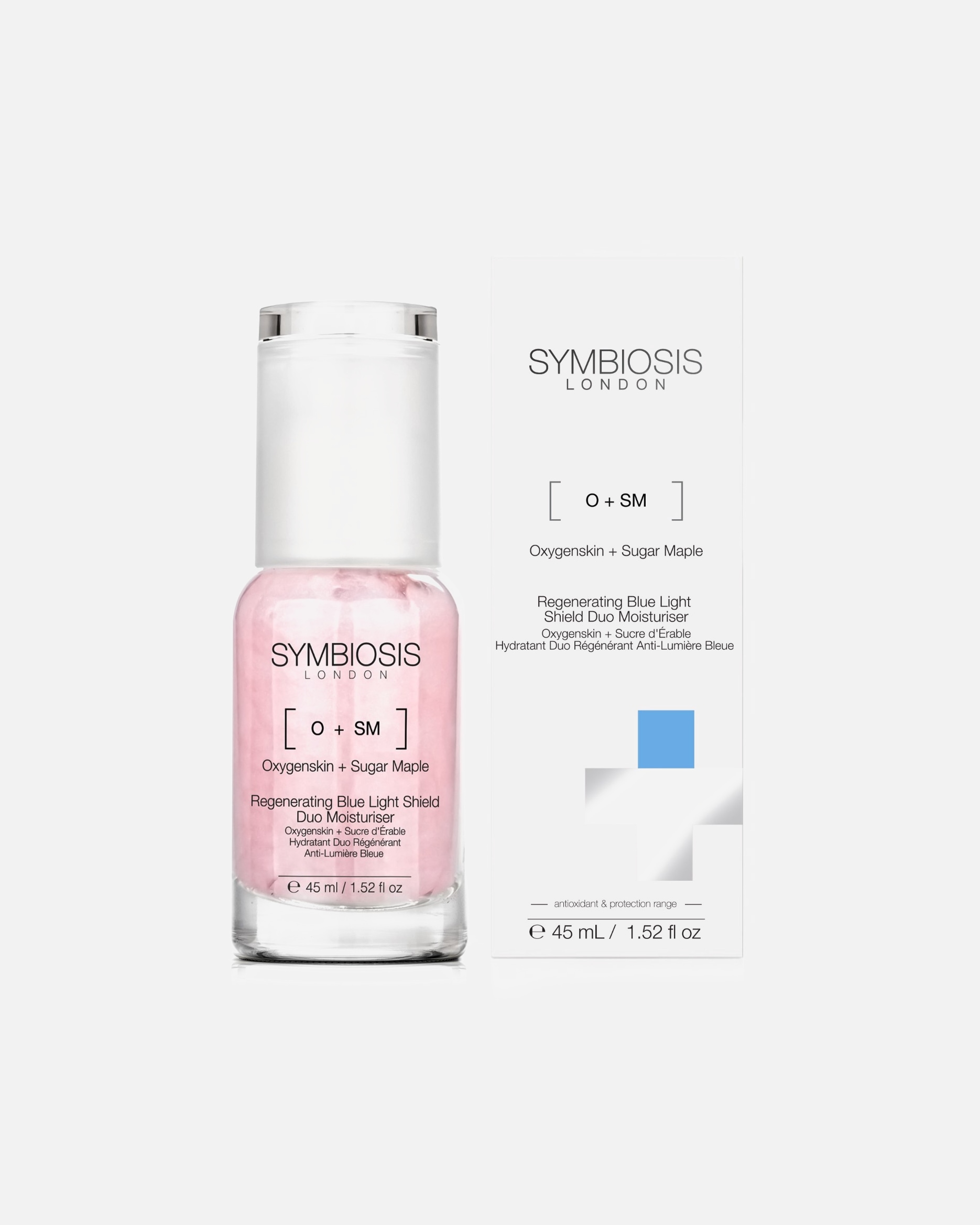 Symbiosis [Oxygenskin + Maple Sugar] Hidratáló Regeneráló Duó Kék Fény Ellen
