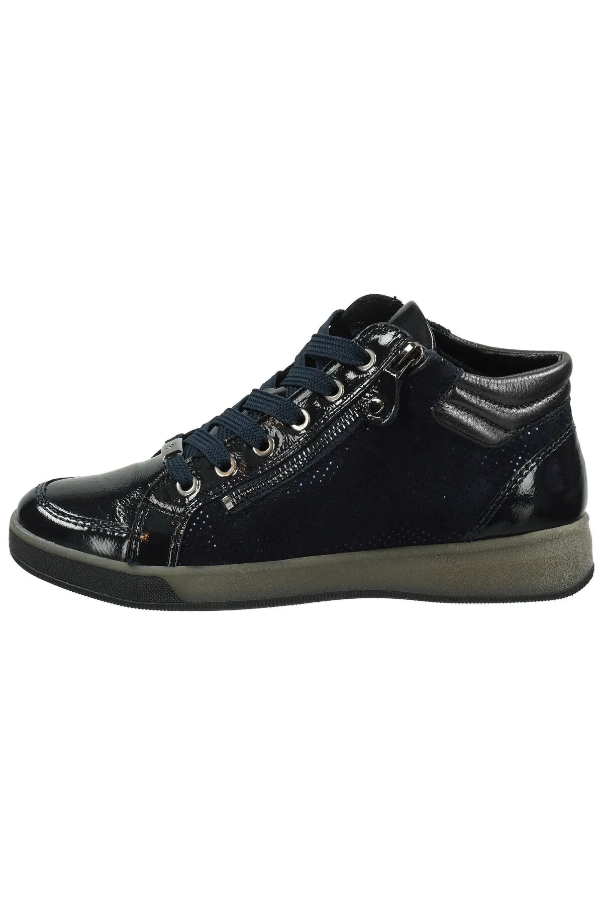 ARA  Sneaker - Blau - Flacher Absatz