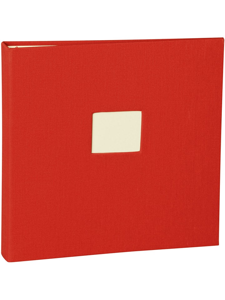 Semikolon Foto & Gästebuch in Rot - (B)25 x (H)24 cm günstig kaufen onesize