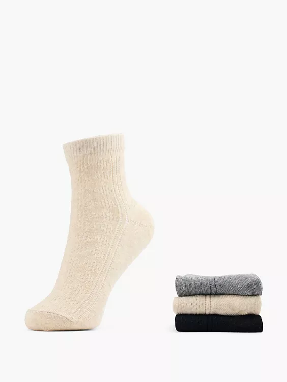 Cosy Nature 3er Pack Socken