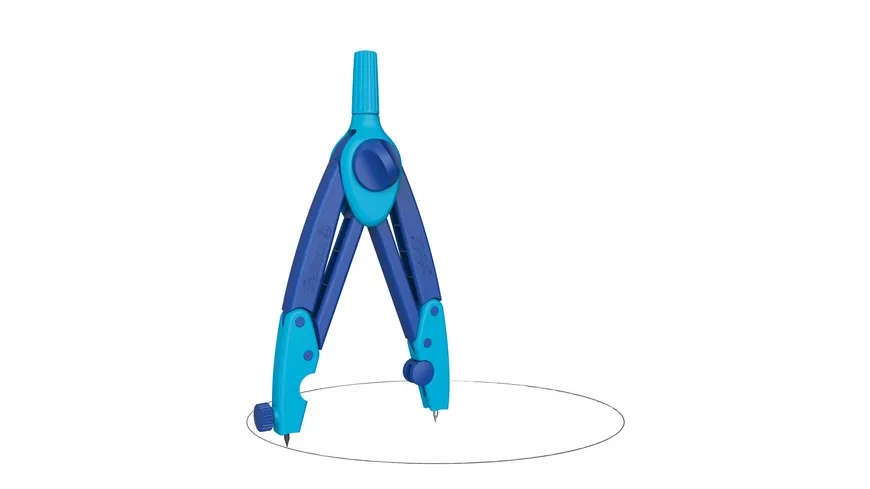 Pelikan griffix® Zirkel Blau mit Spitzenschutz