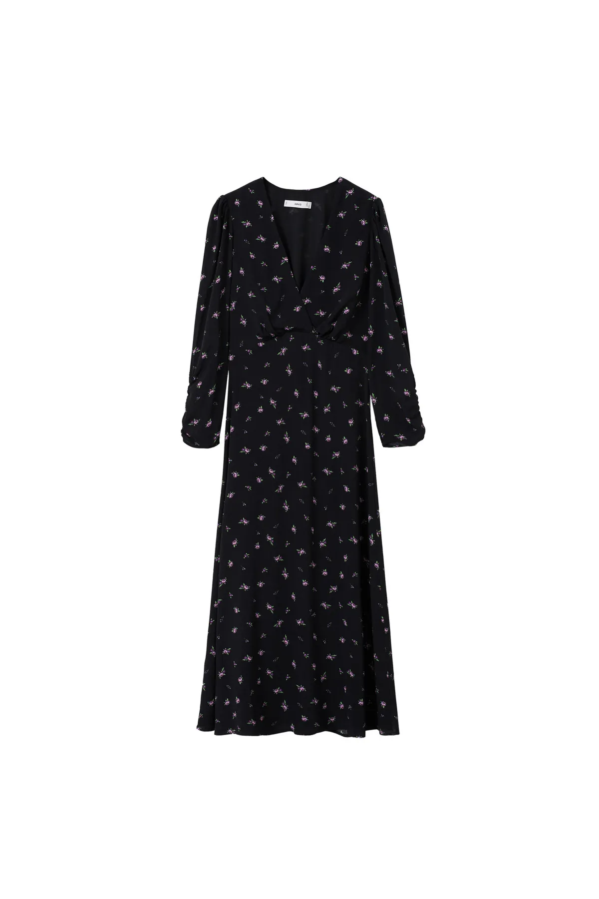 MANGO  27004016 Kleider und Overalls Schwarz