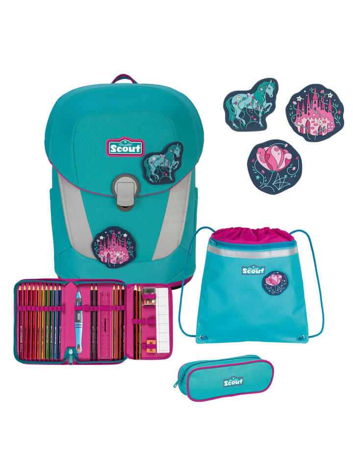 Scout Sunny II Schulranzenset 4tlg. in dreamworld günstig kaufen onesize