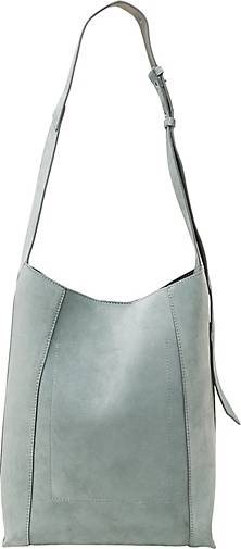 Marc O'Polo Hobo Bag aus softem Velours-Rindsleder