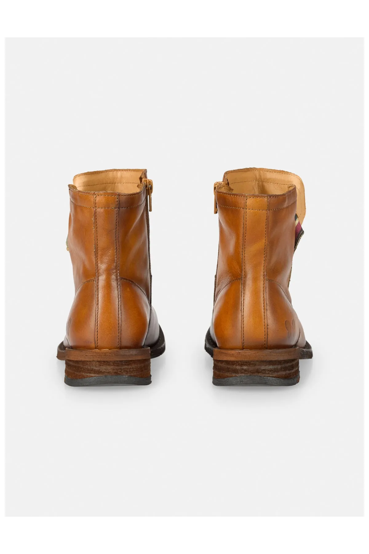 Felmini  Stiefelette - Braun - Blockabsatz