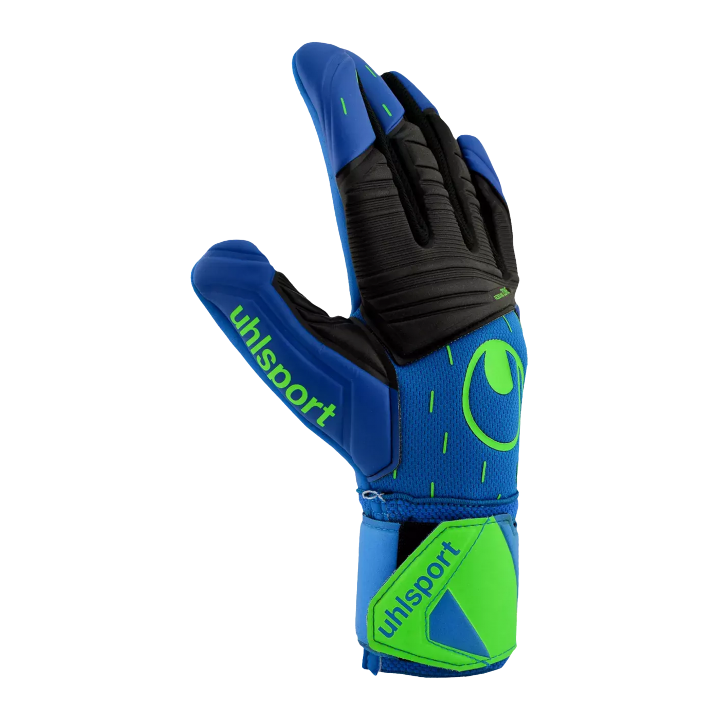Uhlsport Aquasoft HN Torwarthandschuhe Blau Schwarz F01