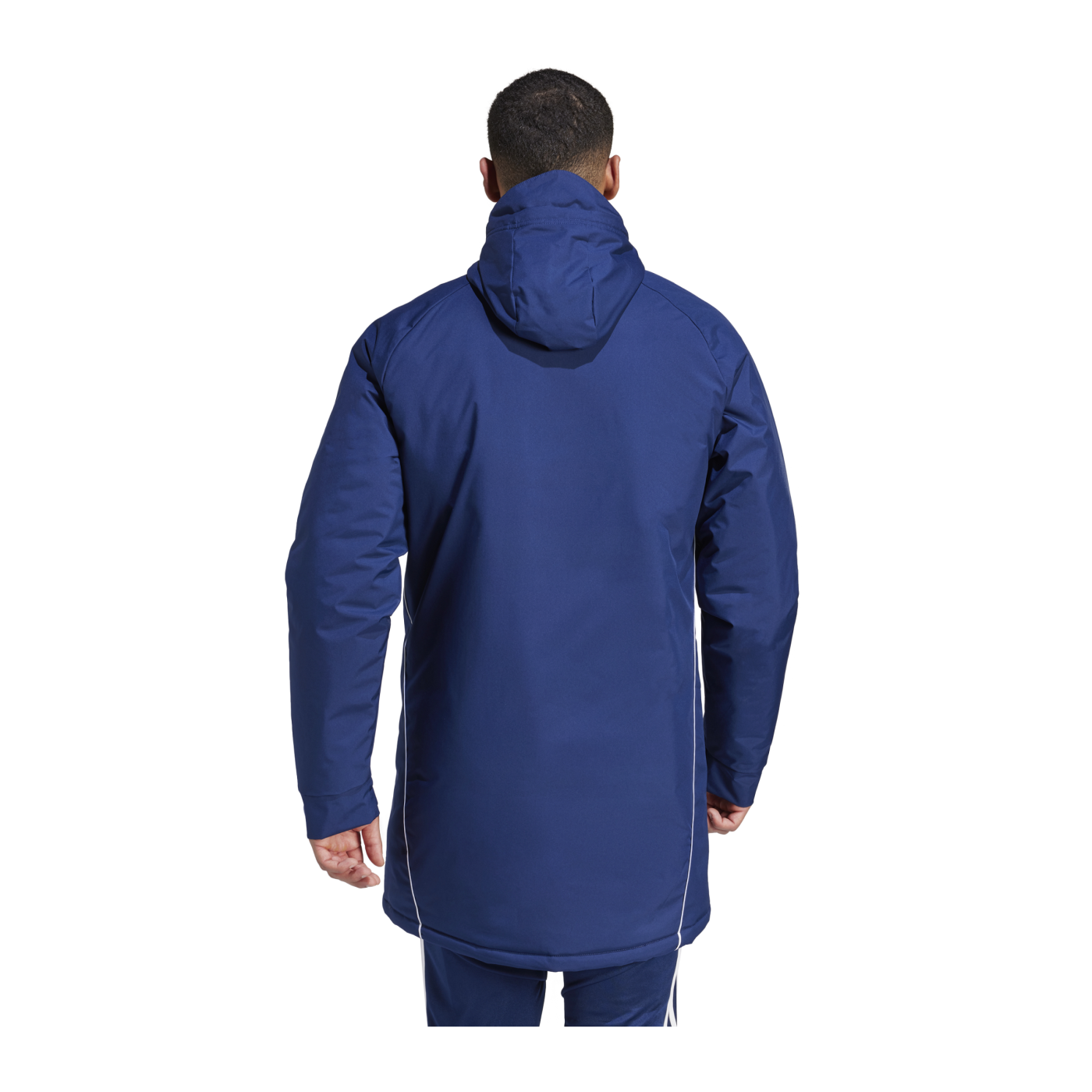 adidas Tiro 24 Kapuzenjacke Blau Weiss