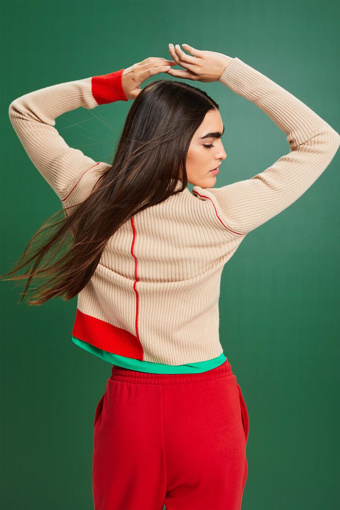 Rippstrickpullover