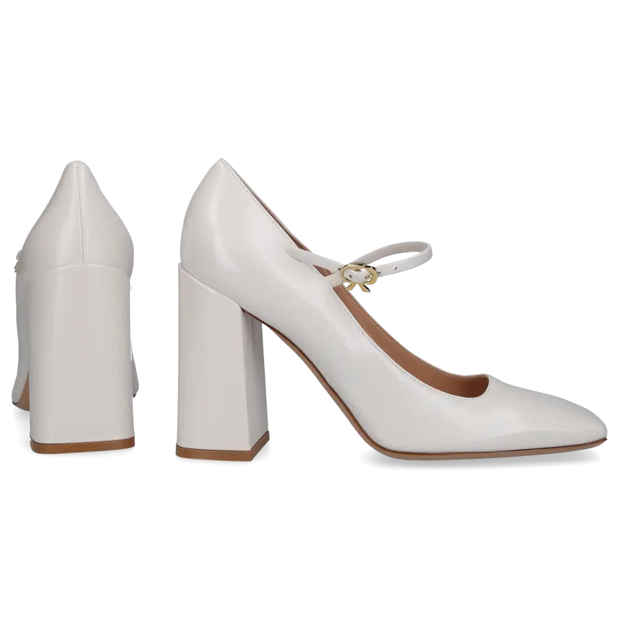 Gianvito Rossi - Pumps FREEDA Nappaleder - weiß