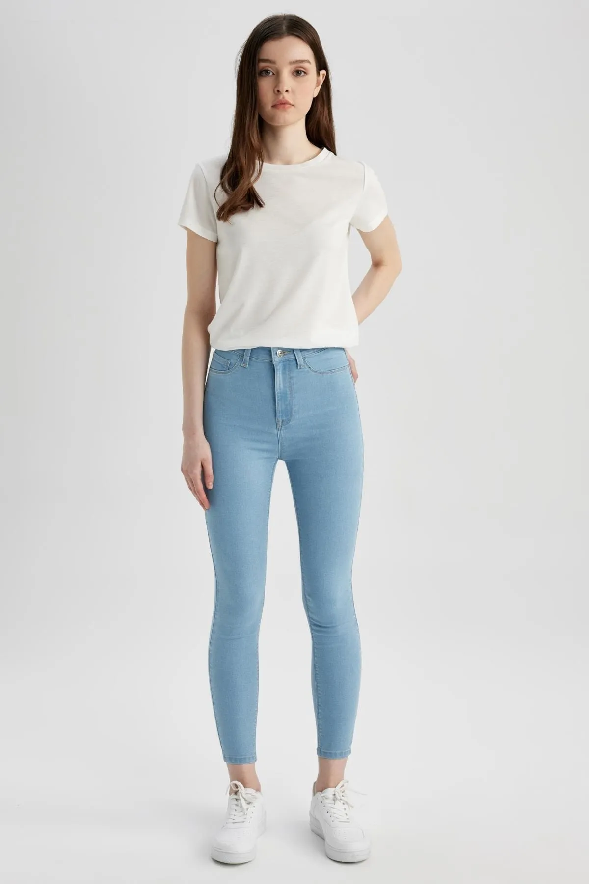 DeFacto  Super Skinny Jegging Fit Jeanshose mit hoher Taille