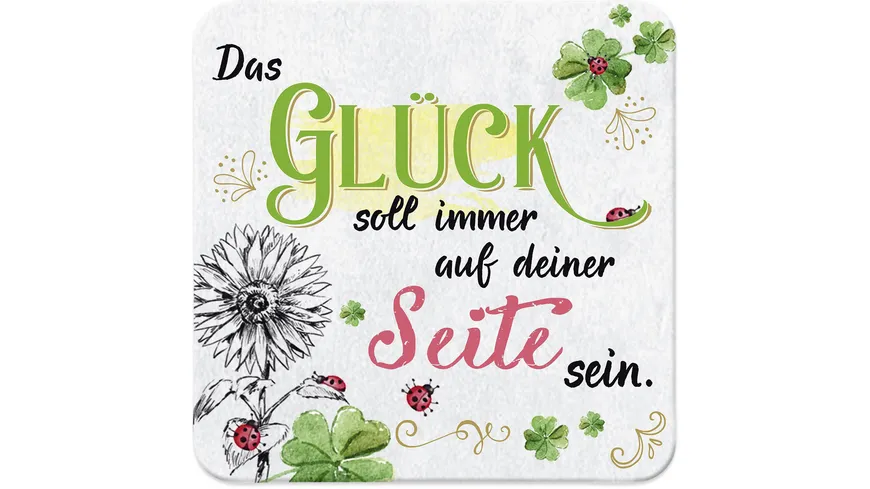 my beautytree Untersetzer »Glück«
