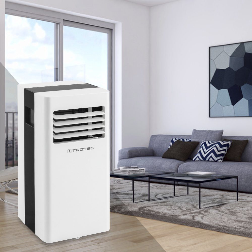 TROTEC 3-in-1-Klimagerät PAC 2100 X, 2 kW Kühlleistung Energieeffizienzklasse A