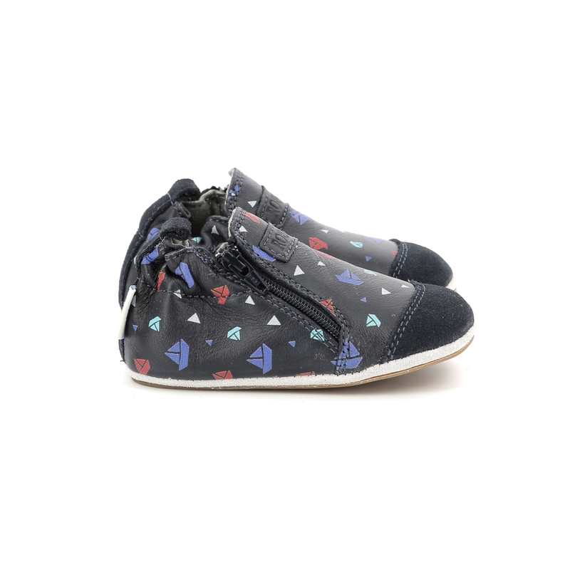 Chaussons cuir Multi Boat
