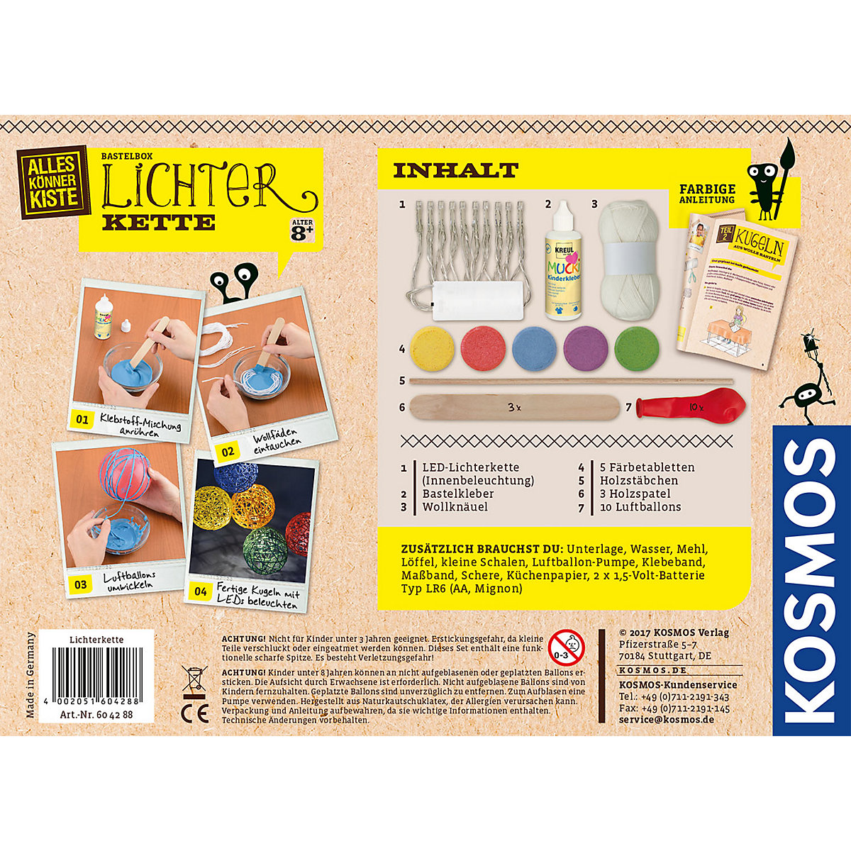 Bastelbox Lichterkette
