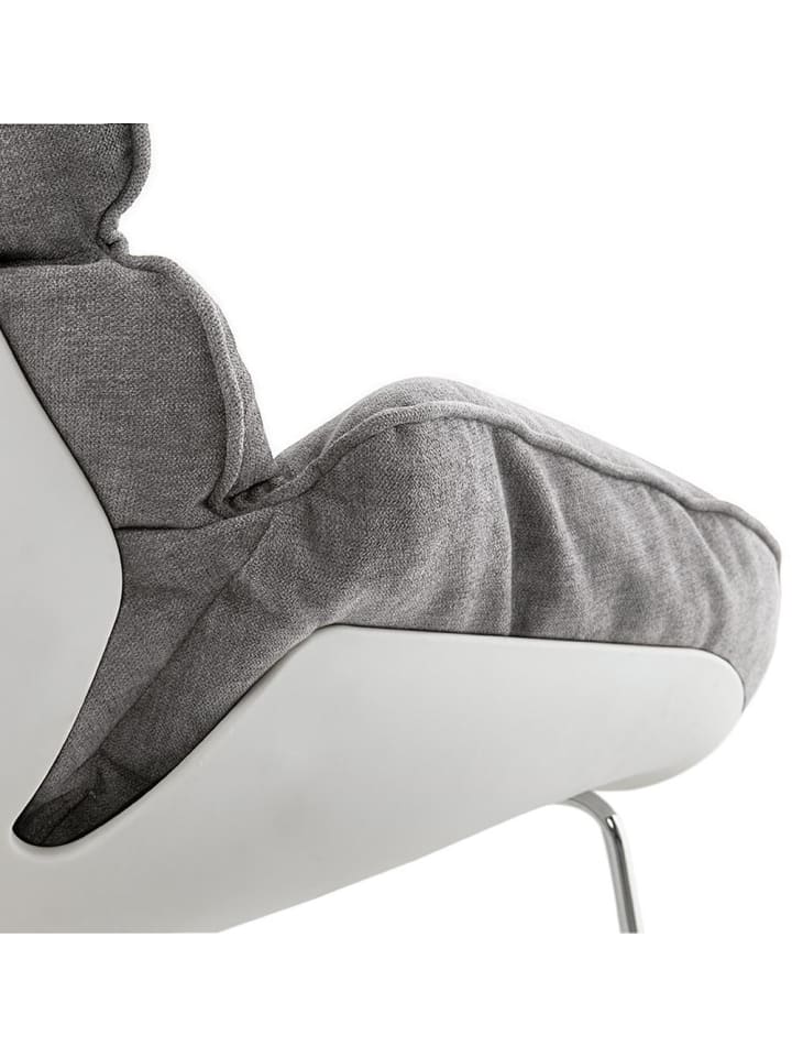 KADIMA DESIGN Schaukelstuhl Textil Holzkufen, Designsessel, Komfortabler Polstersessel günstig kaufen onesize