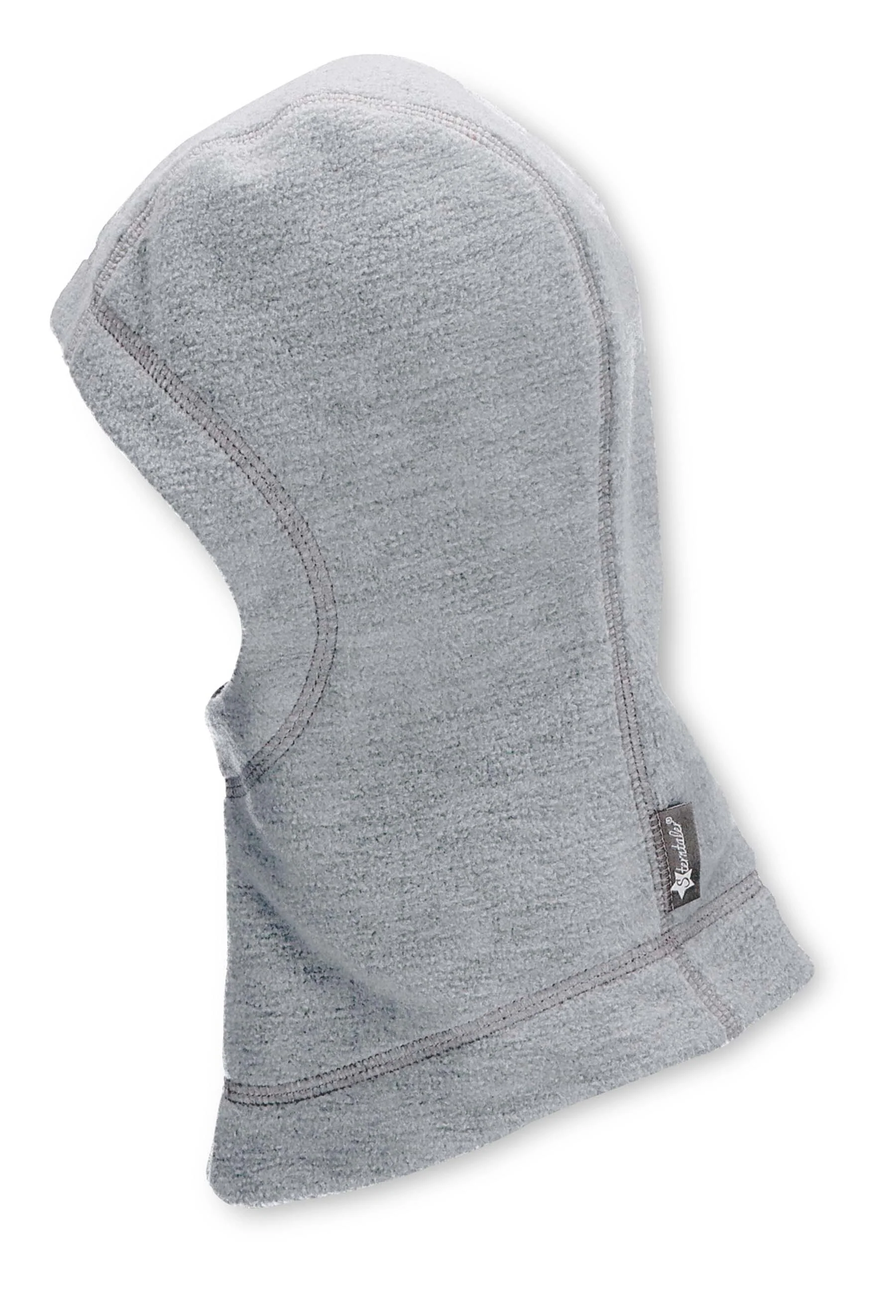 Schalmütze aus Microfleece melange (recycelt)