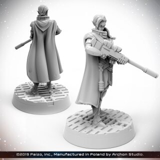 Starfinder Miniatures: Half-Elf Steward