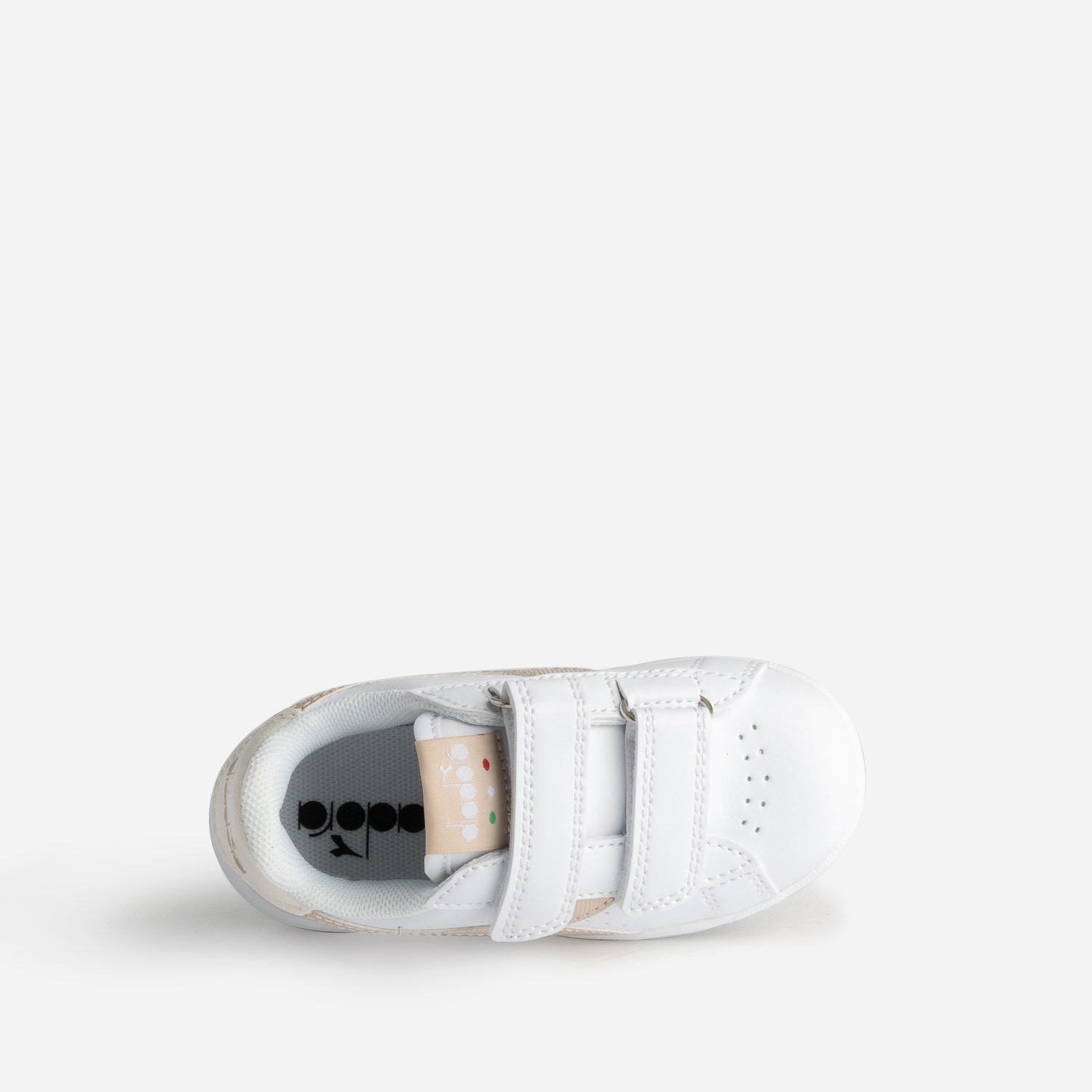 Tennis DIADORA blanche et beige