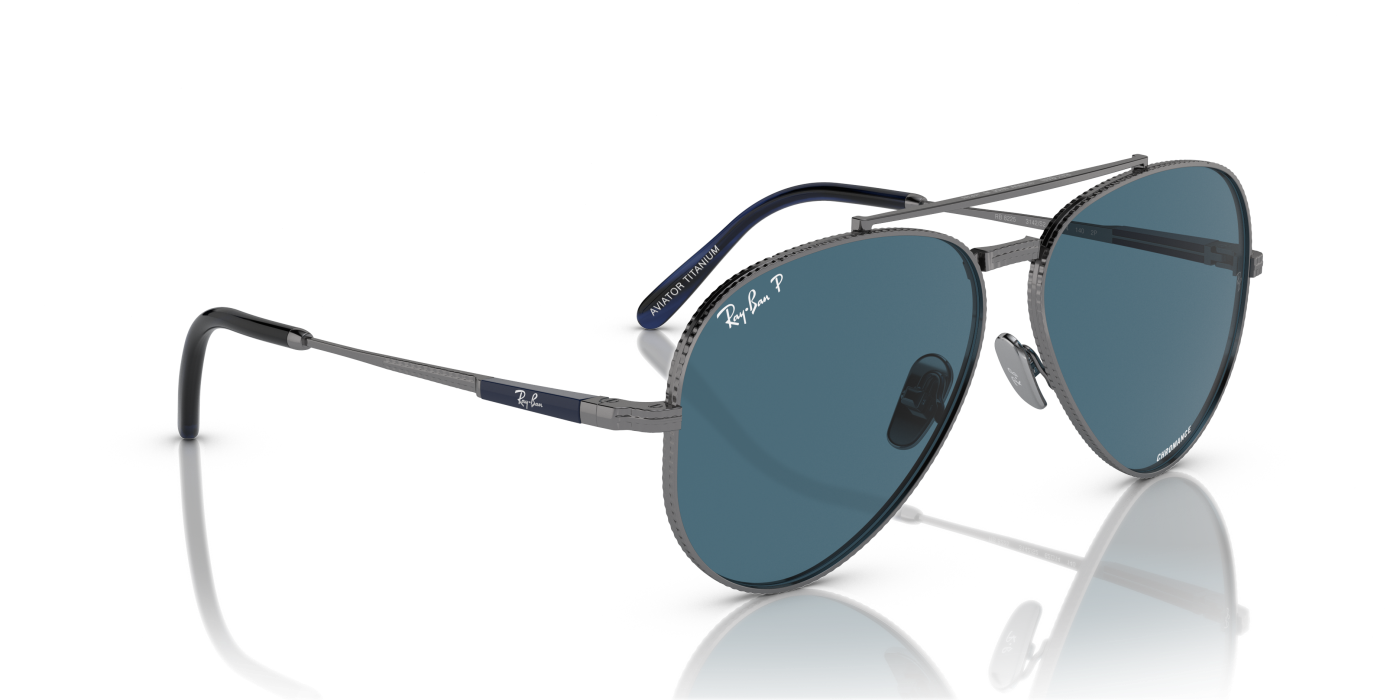 AVIATOR II TITANIUM - Albastru-aprins strălucitor