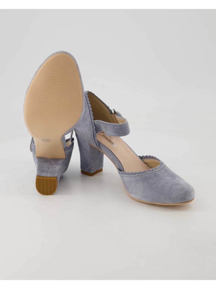 Hirschkogel Trachtenschuhe in Blau günstig kaufen