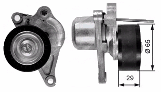 SNR Spannelement Nissan, Renault GA35531 - ATU
