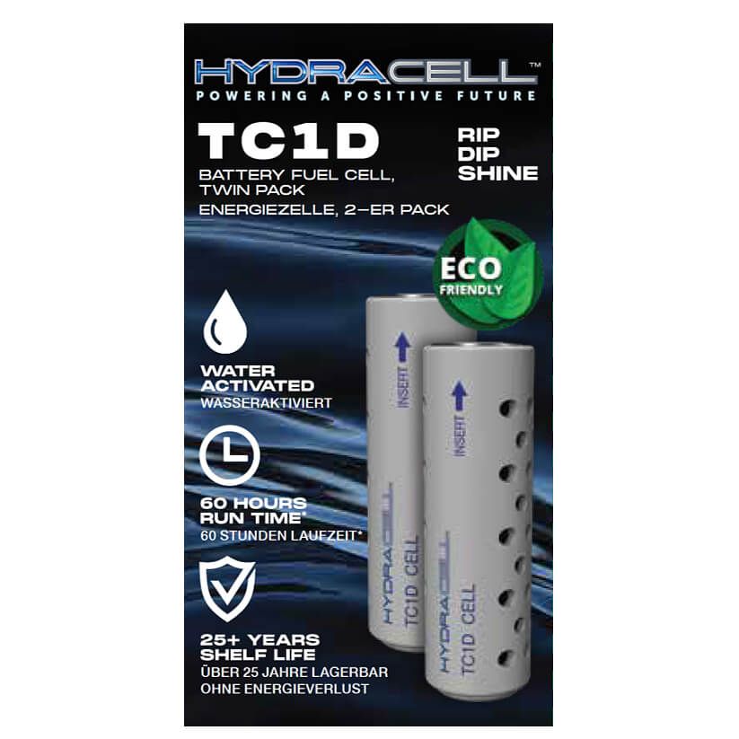 TC1D Energiezelle für AquaTec und AquaFlash 2er Pack