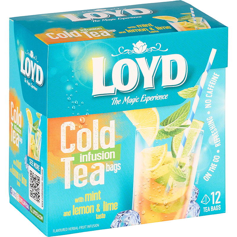 Loyd Iste-poser 12-pk sitron/lime/mint Loyd