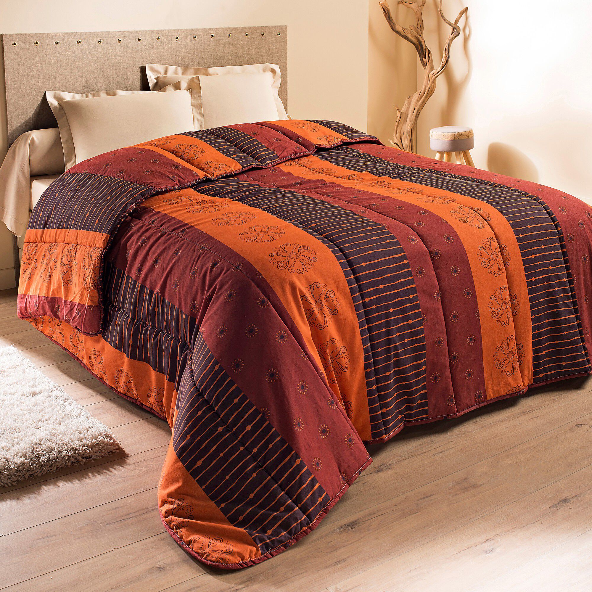 Couette coton imprimée Estrella 200g/m2