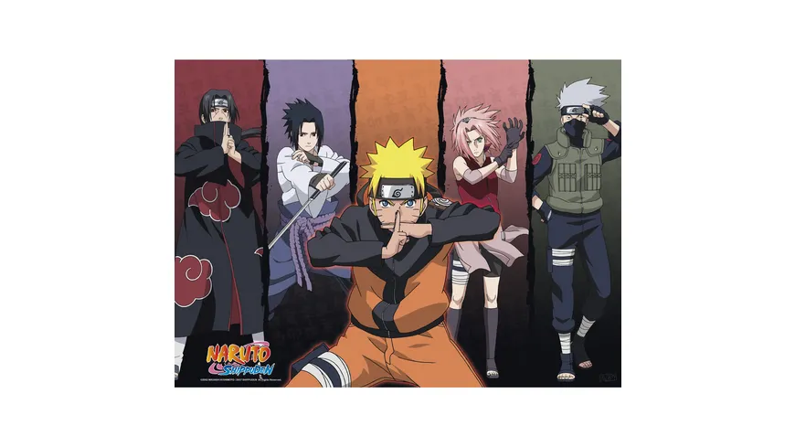 NARUTO SHIPPUDEN 2er Set Chibi Poster Groups